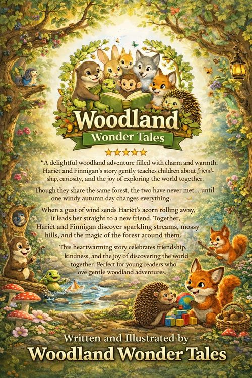 Book 1: Hariët the Hedgehog and Finnigan the Fox pdf printable